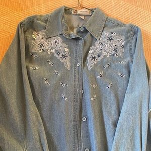 Denim Blouse